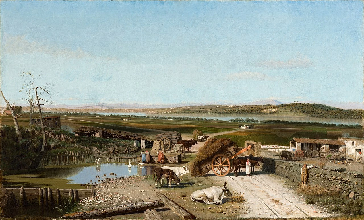 Giuseppe De Nittis - Dal canale Ofantino